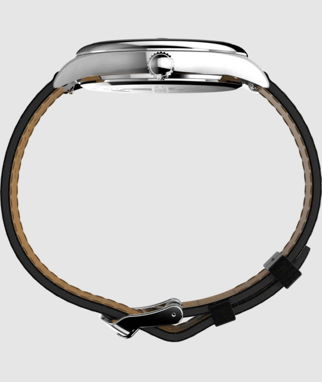 Timex® Legacy 41mm Leather Strap Watch | Green