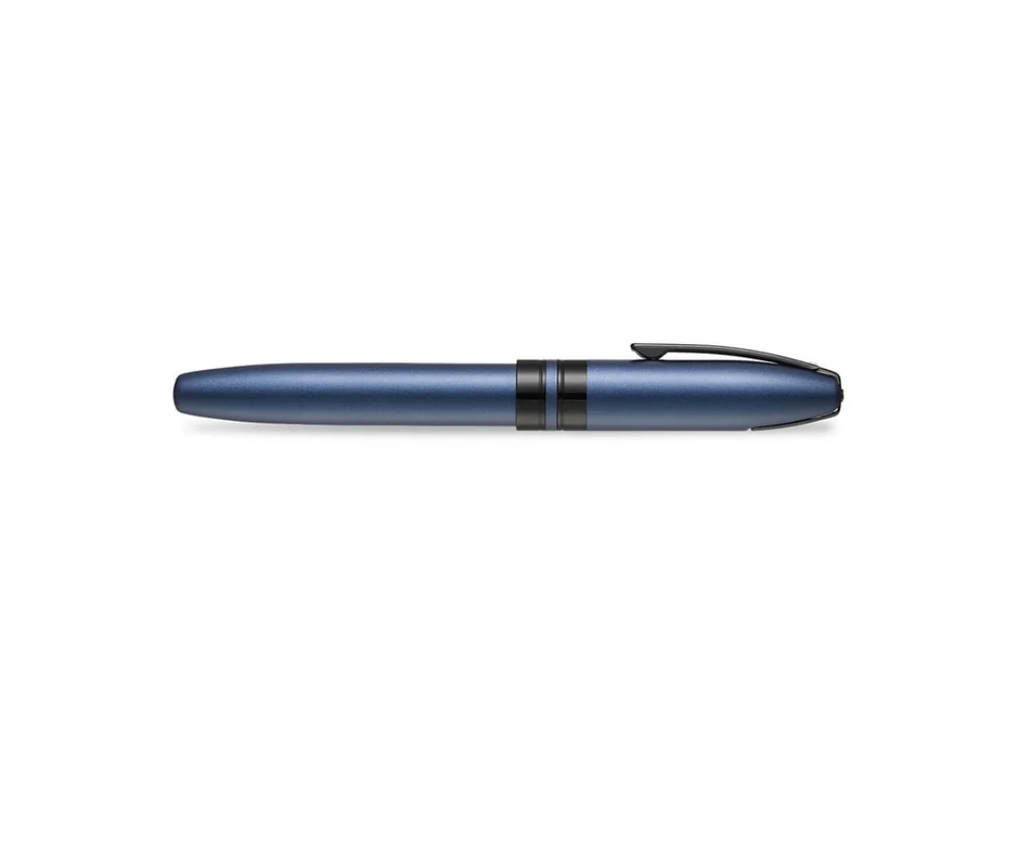 Sheaffer® ICON 9110 Metalic Blue Fountain Pen With Gloss Black Trim E0911153