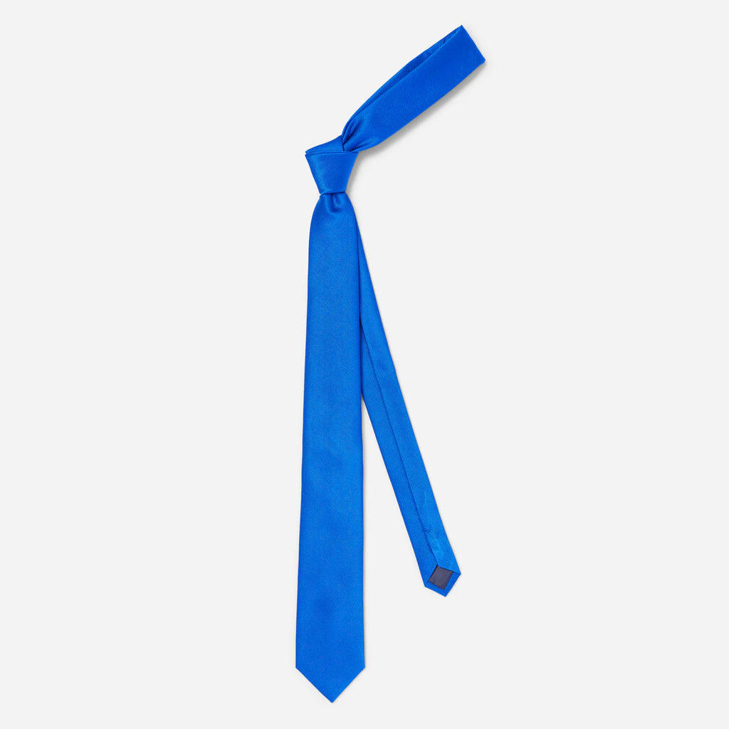 Grosgrain Solid Royal Blue Tie